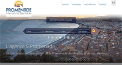 Desktop Screenshot of 5promenade.fr